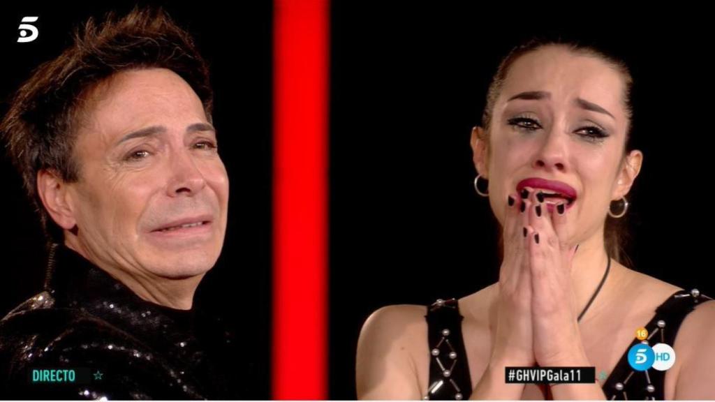 Joao durante su 'face to face' con Adara.