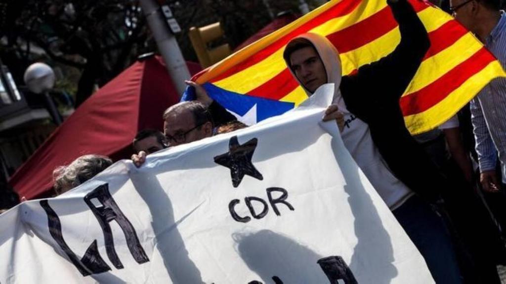 Manifestación de los CDR en Barcelona