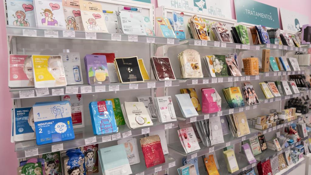 La tienda Planet Skin, con infinidad de productos de cosmética coreana.