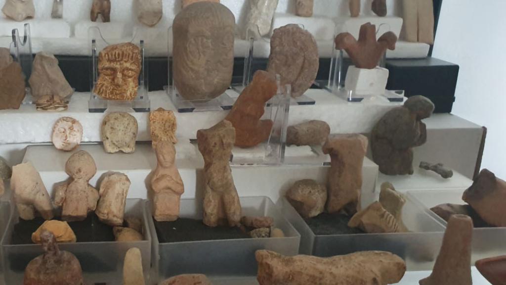 Piezas recuperadas en el domicilio del detenido.