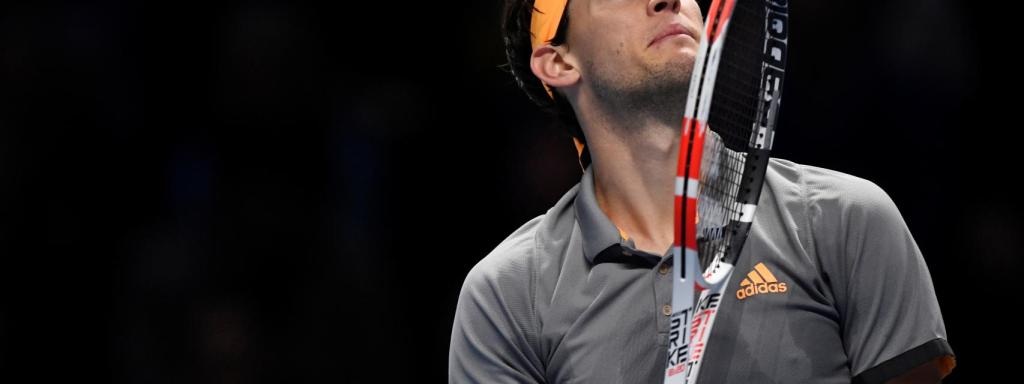 Dominic Thiem en las ATP Finals en Londres