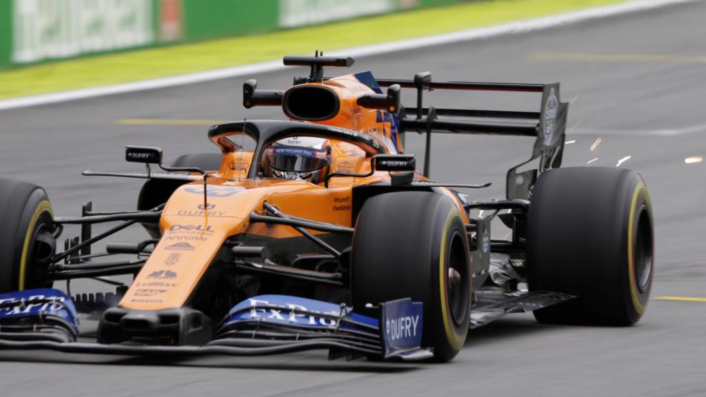 Carlos Sainz, en el Gran Premio de Brasil del Mundial de Fórmula 1