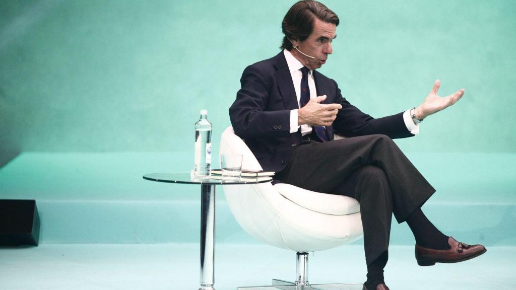 El expresidente de Gobierno, José María Aznar, en una foto de archivo.