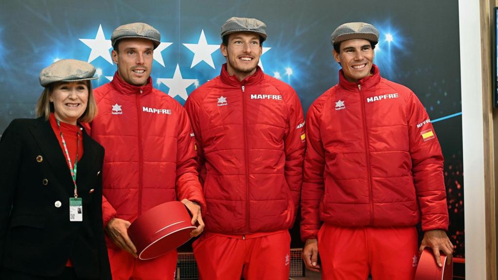 El equipo español, preparado para la Copa Davis