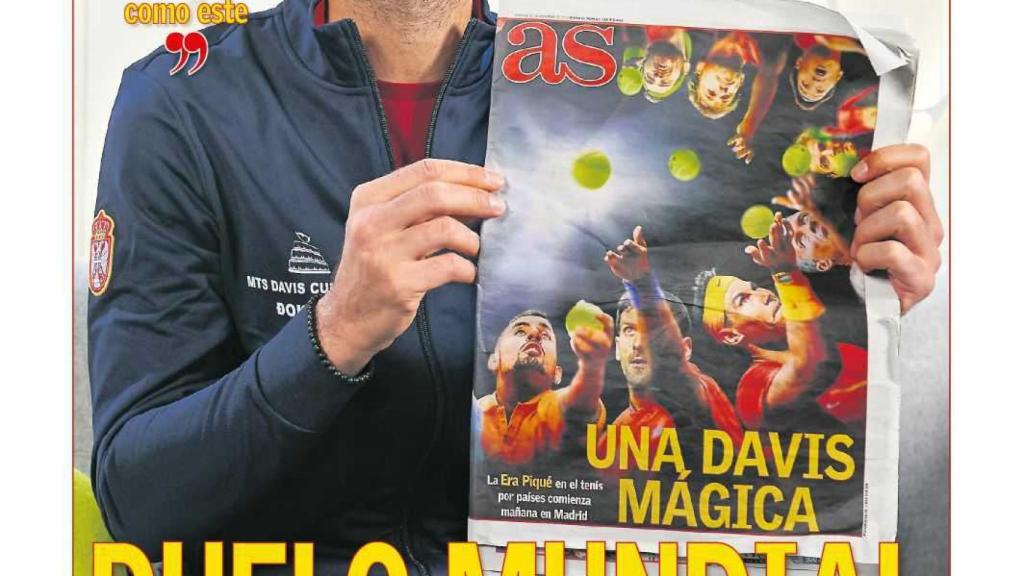 La portada del diario AS (18/11/2019)