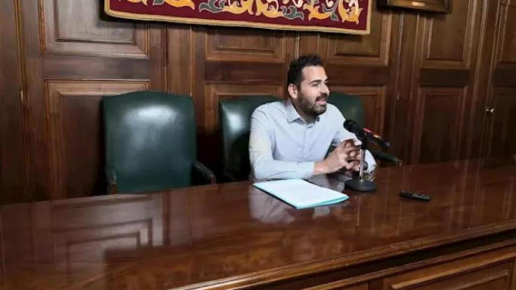 El concejal de Ciudadanos (Cs) en el Ayuntamiento de Teruel, Francisco Blas.