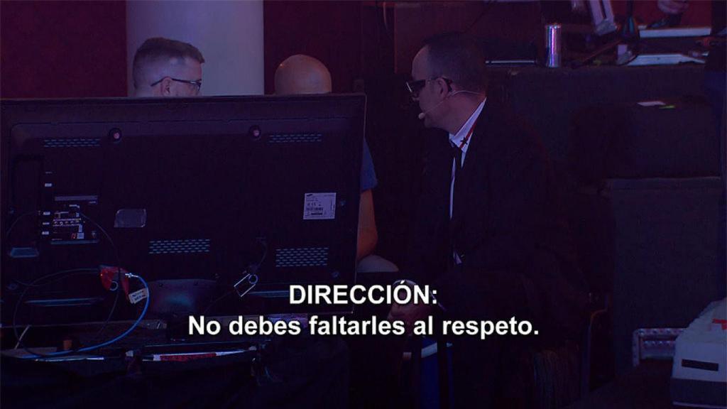 La dirección del programa dio un toque de atención a Risto.