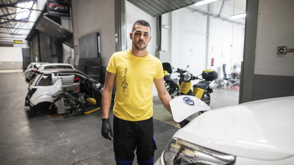 Sergio Díaz estudió FP en Telecomunicaciones y encontró trabajo en Muving.