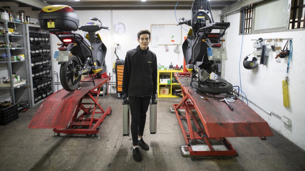 José Motoroso entró a hacer prácticas en Muving y se quedó.