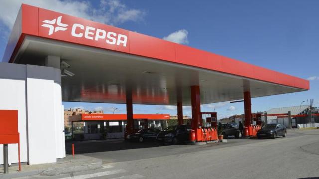 Una estación de servicio de Cepsa.