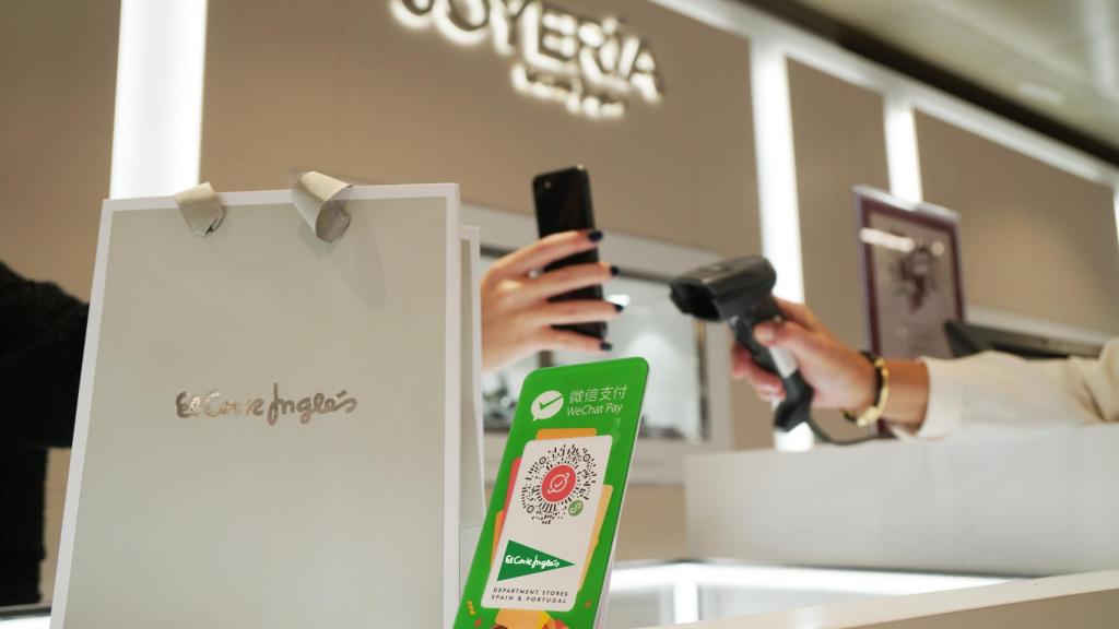 El Corte Inglés incorpora la plataforma de pago WeChat Pay atraer al turista chino