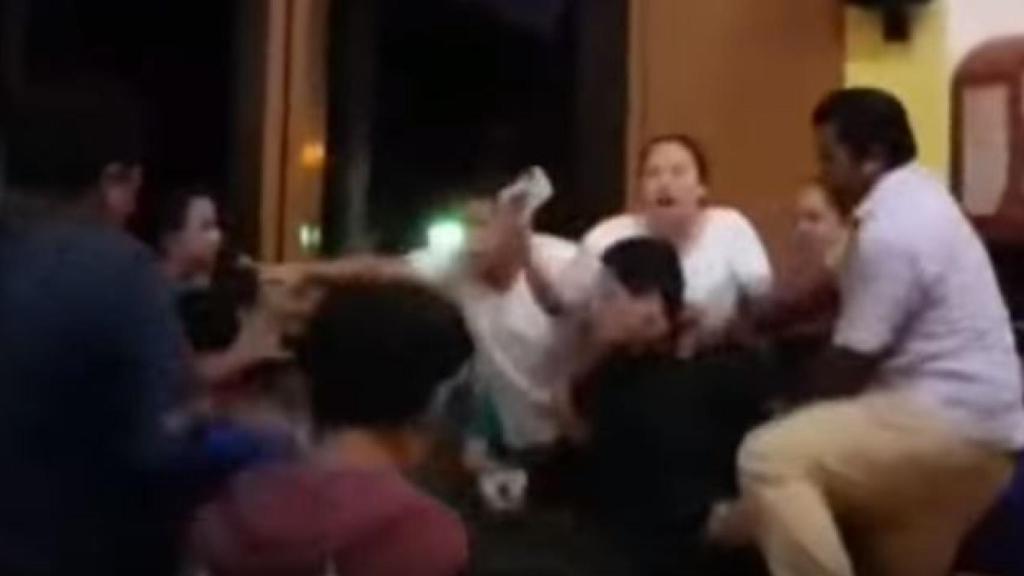 Simpatizantes de Ortega profanan la catedral de Managua.