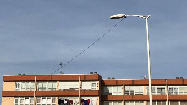 El Barrio de las Flores de A Coruña lamenta la falta de iluminación navideña