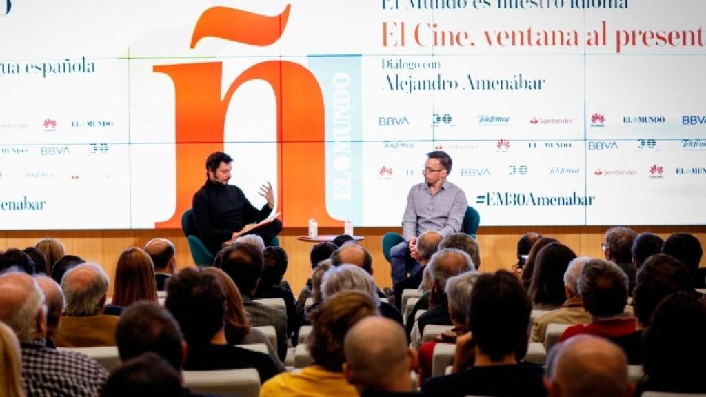 Antonio Lucas y Alejandro Amenábar. Foto: Unidad Editorial