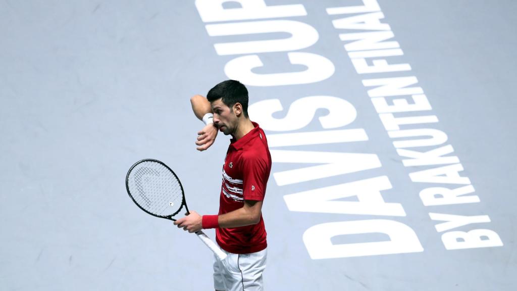 Novak Djokovic, en la Copa Davis 2019