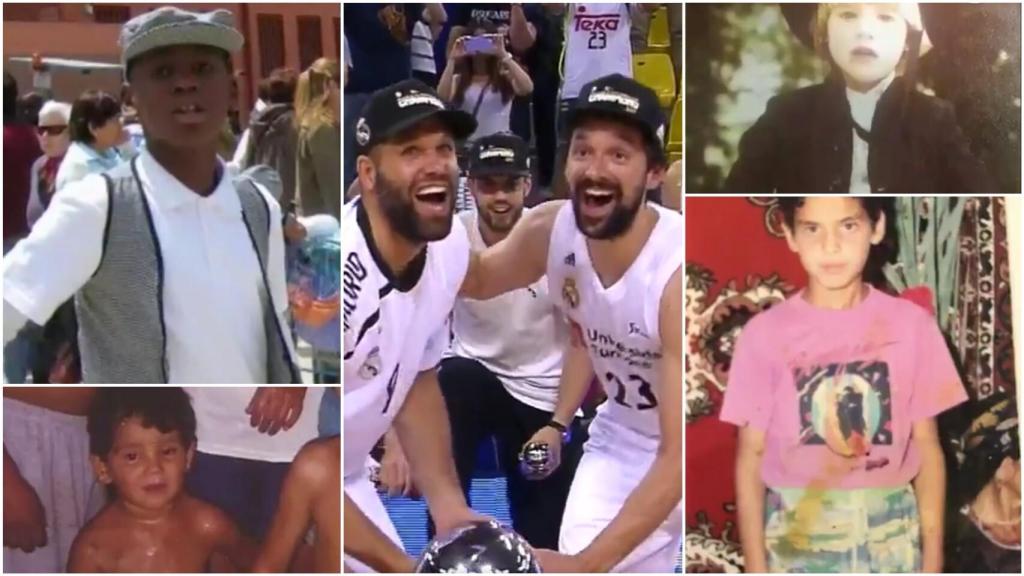 Las imágenes de los 'niños' del Real Madrid más divertidas