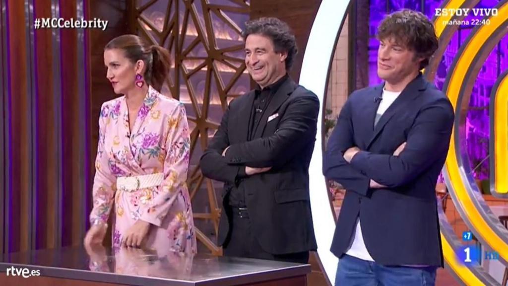El jurado de 'MasterChef Celebrity' en la noche más familiar.