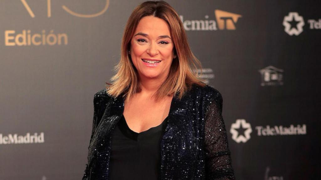 Toñi Moreno, en los Premios Iris.