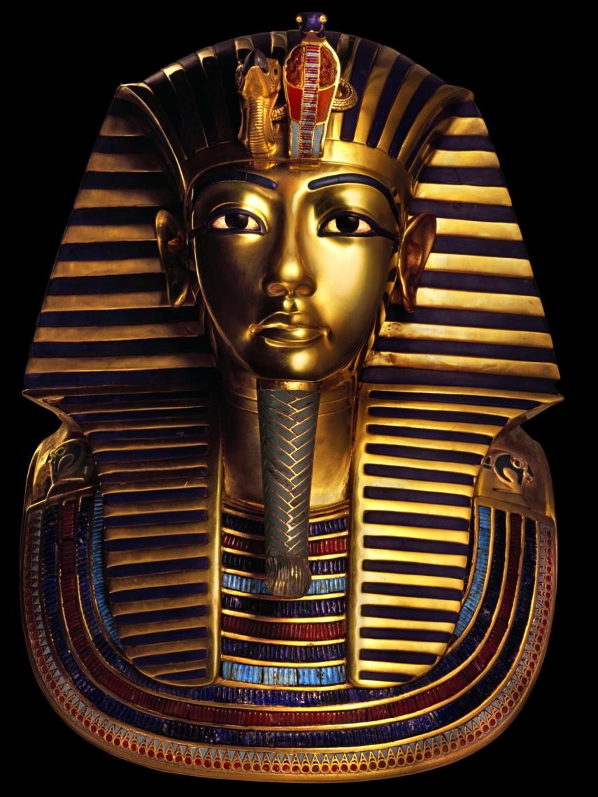 La máscara de Tutankamón.