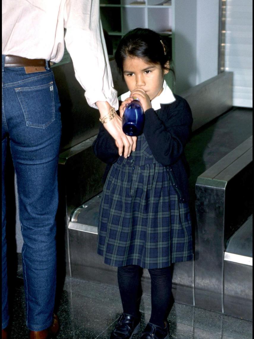 Chabelita se enteró de que era adoptada a través de una compañera de colegio.