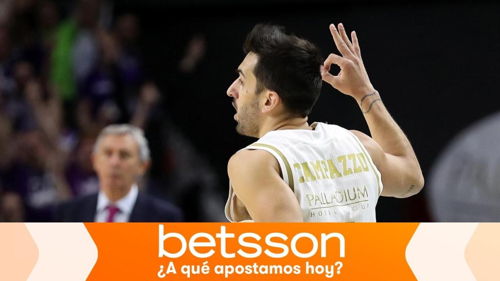 Facundo Campazzo, en un partido del Real Madrid de baloncesto en la Euroliga