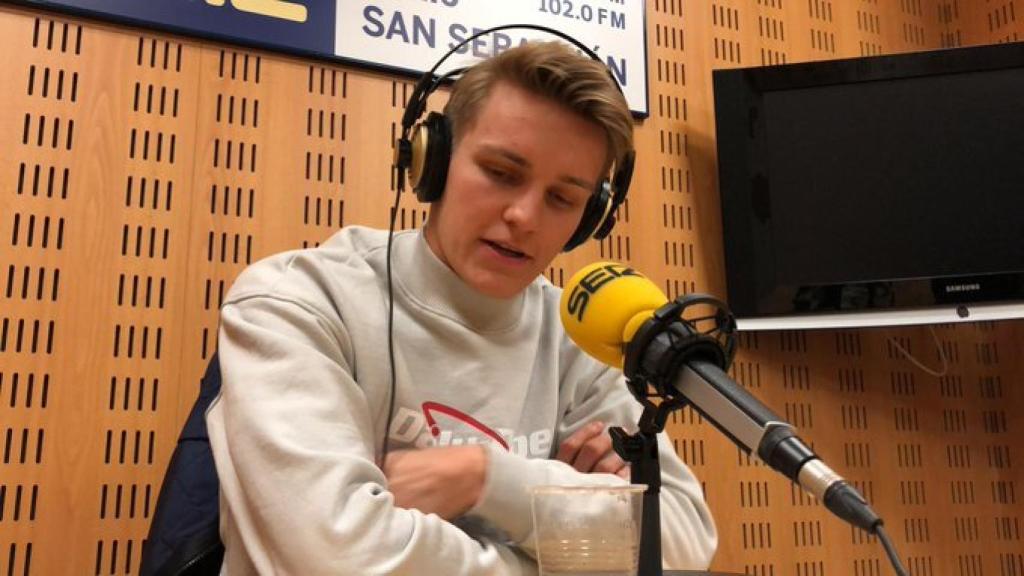 Martin Odegaard, en El Larguero de la Cadena SER