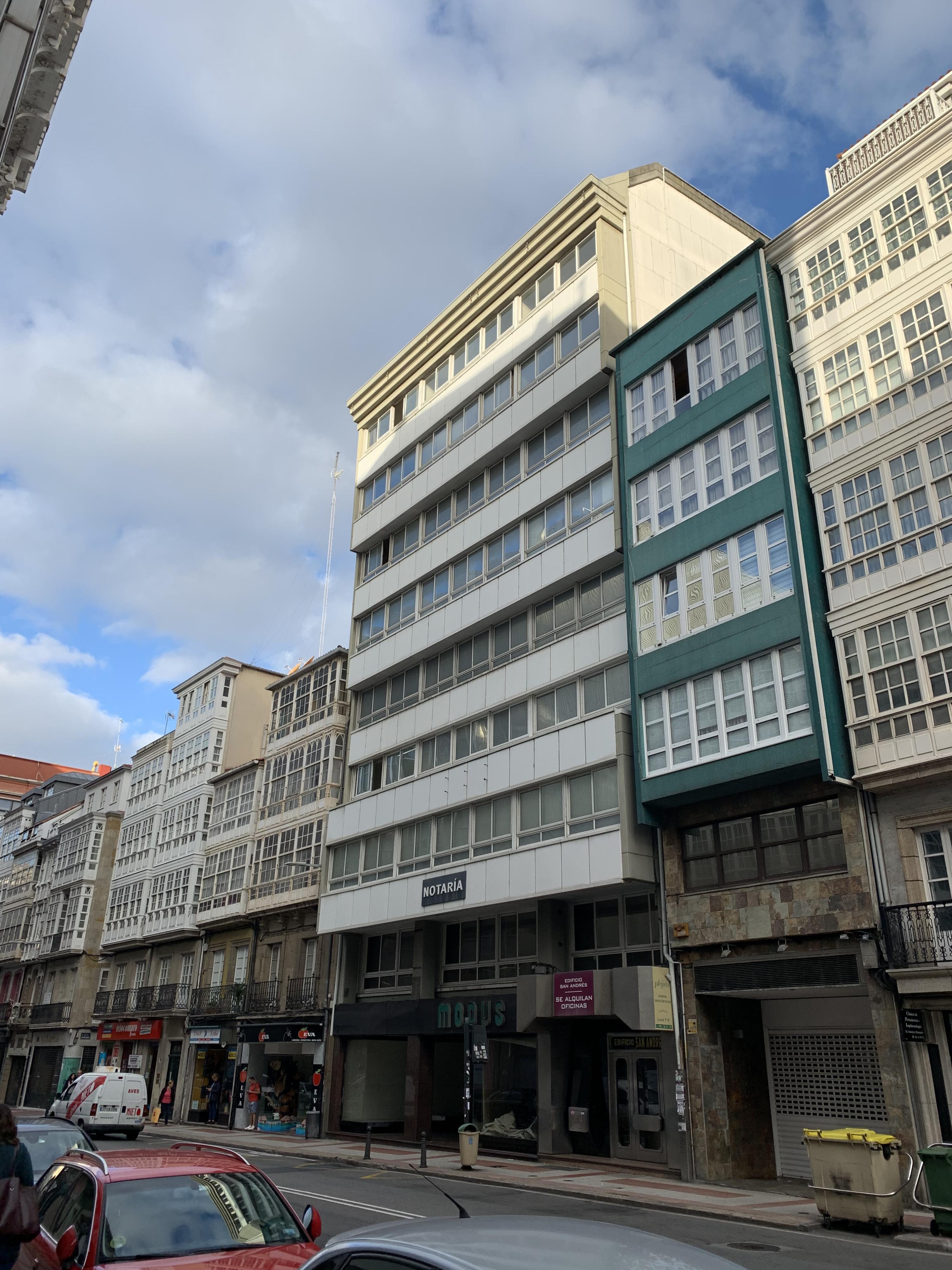 El edificio, en el año 2019