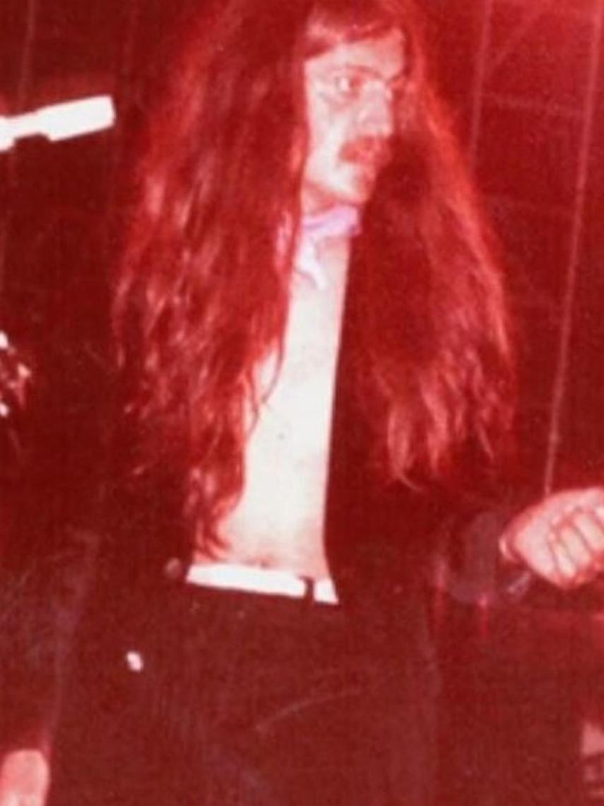 El Gran Wyoming en el festival de 1977 en una captura de la entrevista de Ana Pastor al presentador.