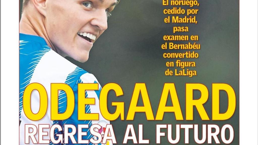 La portada del diario AS (23/11/2019)