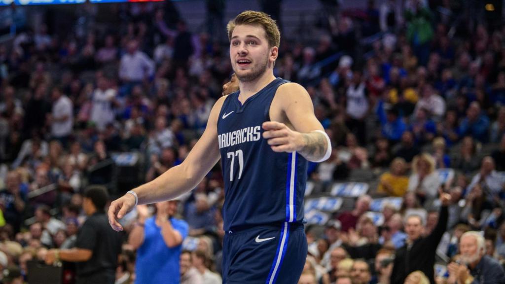 Luka Doncic, durante un partido de esta temporada