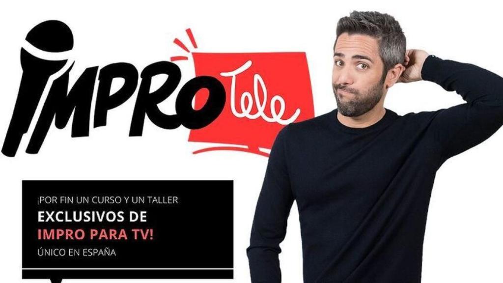 Roberto Leal promocionando 'Improtele'.