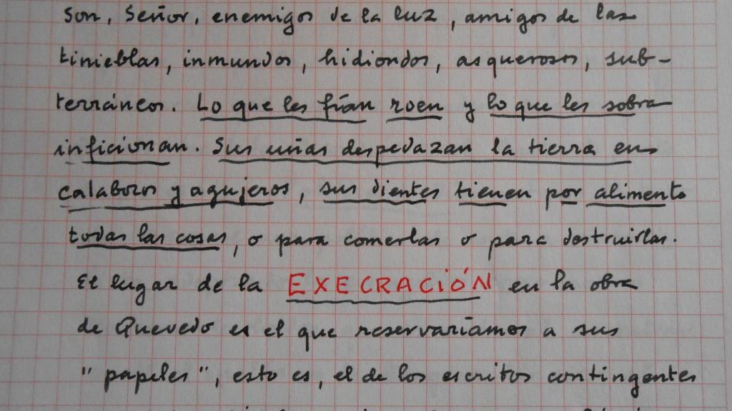 Fragmento original de 'El aire de los libros' (2012).