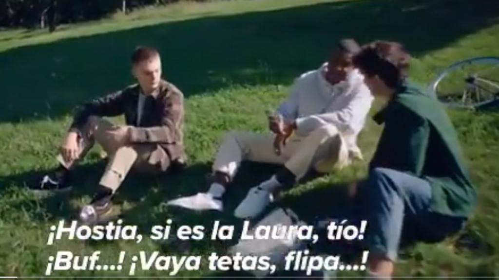 Imagen del polémico vídeo lanzado por el Ayuntamiento de Barcelona.