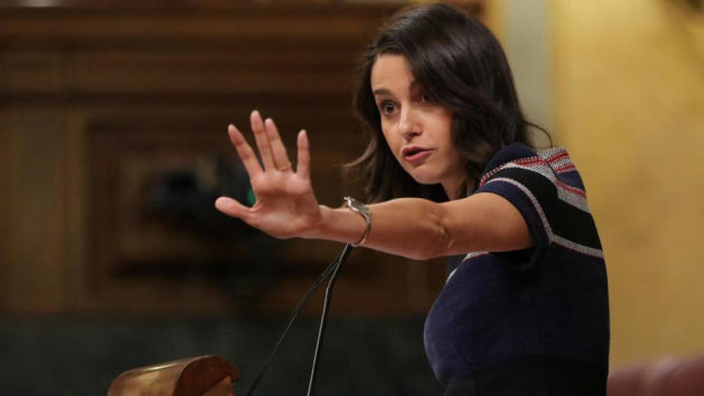 Inés Arrimadas es la portavoz de Ciudadanos en el Congreso.