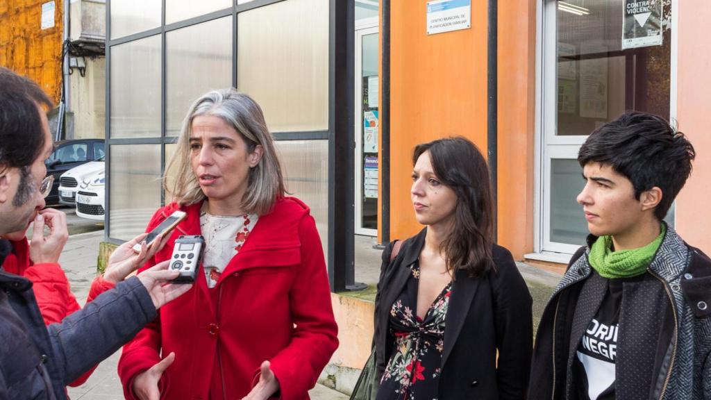 Las concelleiras denunciaron hoy la situación crítica del centro