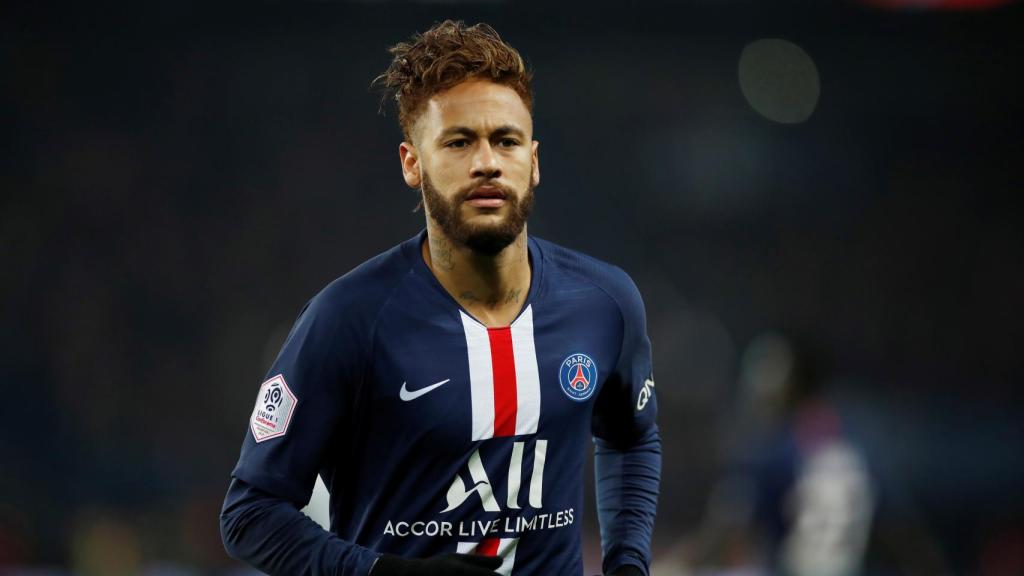 Neymar, con el PSG