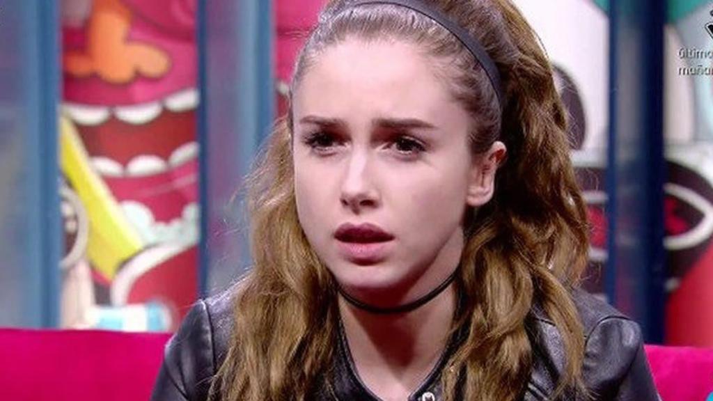 Carlota Prado en la casa de 'Gran Hermano'.