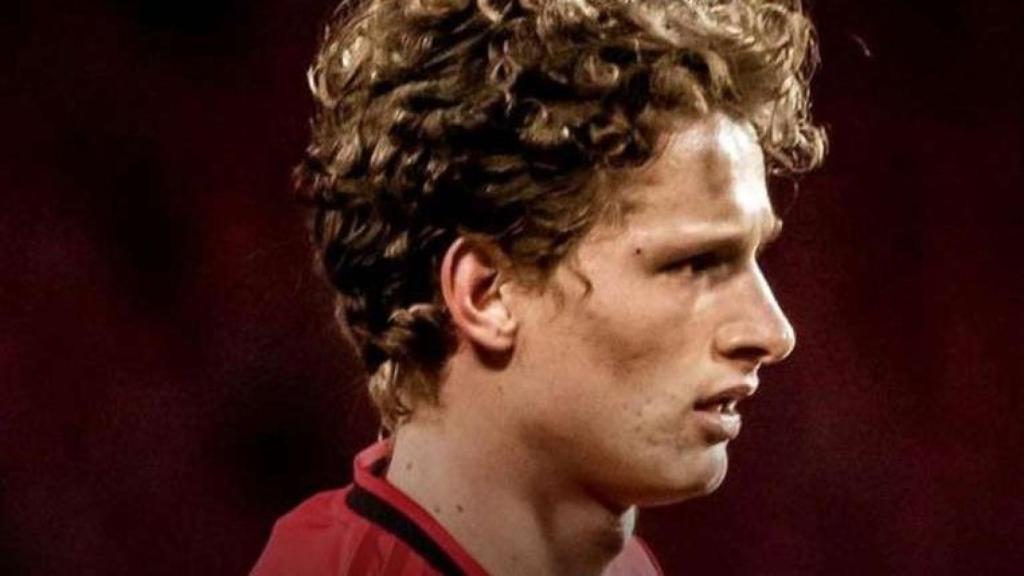 El cantero del Manchester United Max Taylor