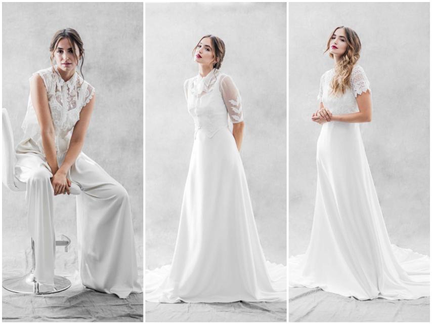 Vestidos de novia de Laura Escribano Atelier.