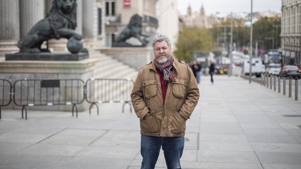 El diputado de Unidas Podemos, Juan López de Uralde, este noviembre en el Congreso de los Diputados.