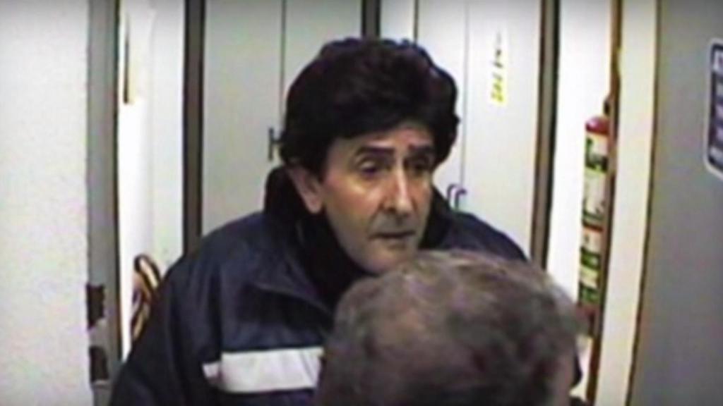 Eduardo, captado por las cámaras de seguridad en uno de sus robos.