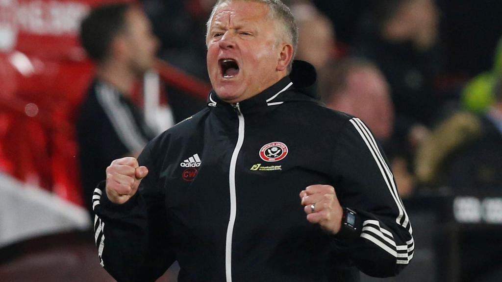 Chris Wilder, técnico del Sheffield United