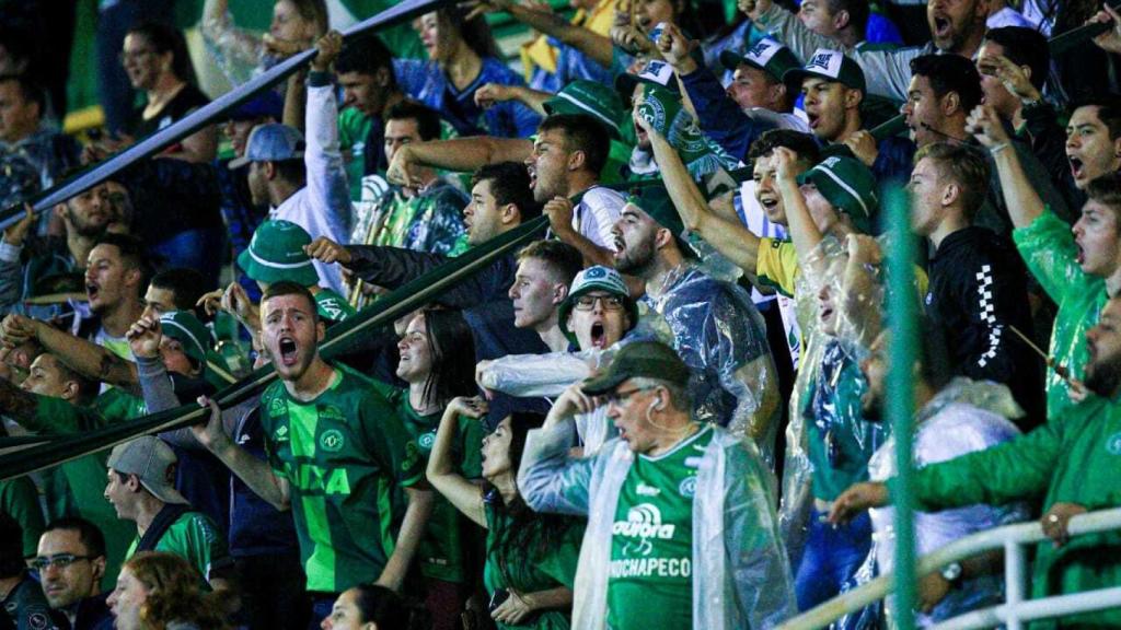La afición del Chapecoense