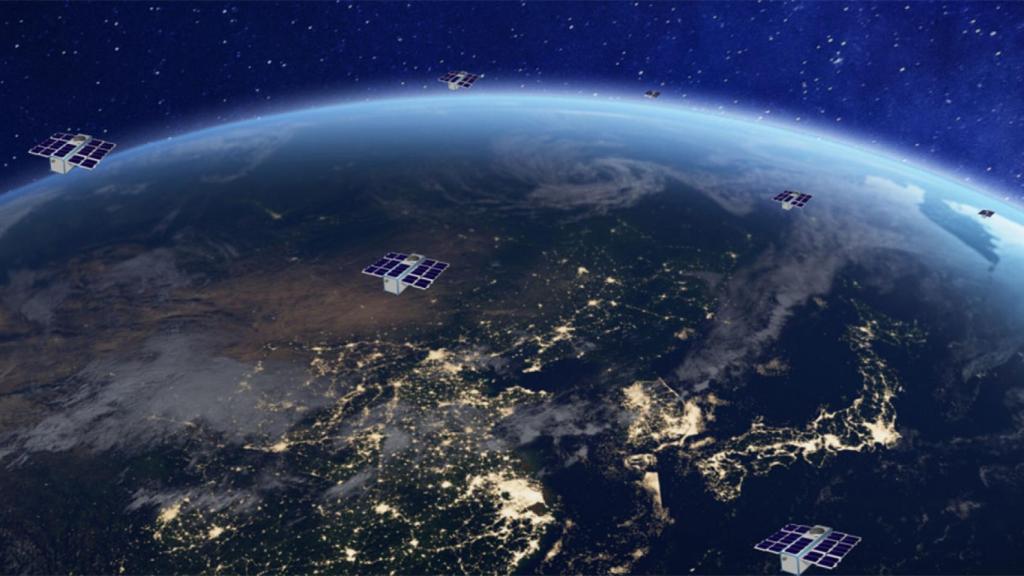 Constelación de nanosatélites