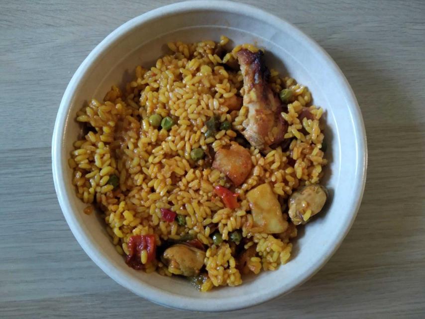 Paella de Mercadona.