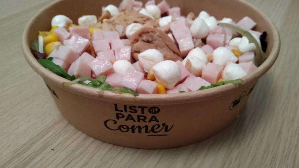 Ensalada del 'Listo para comer' de Mercadona.