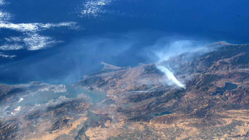 Fuego california nasa bueno