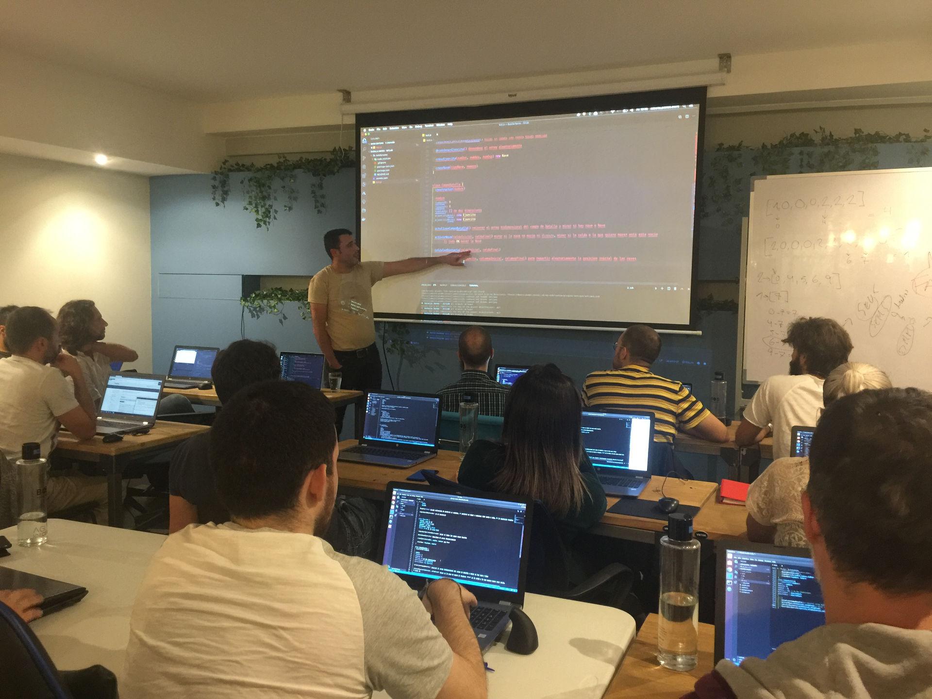 Un curso de programación en Hack A Boss