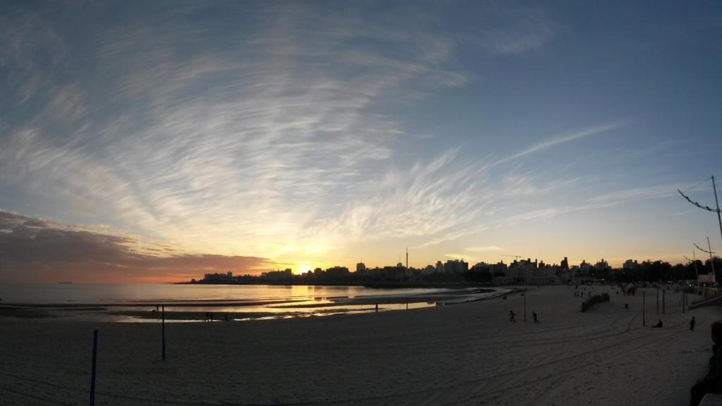 Playa Mansa, en Punta del Este.