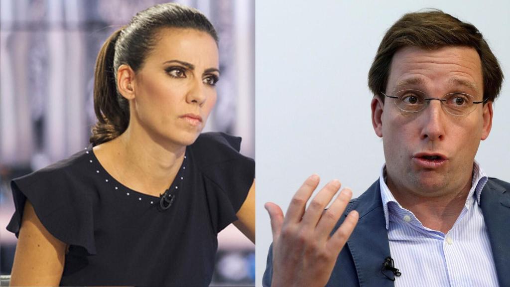 Ana Pastor y Martínez Almeida en un fotomontaje